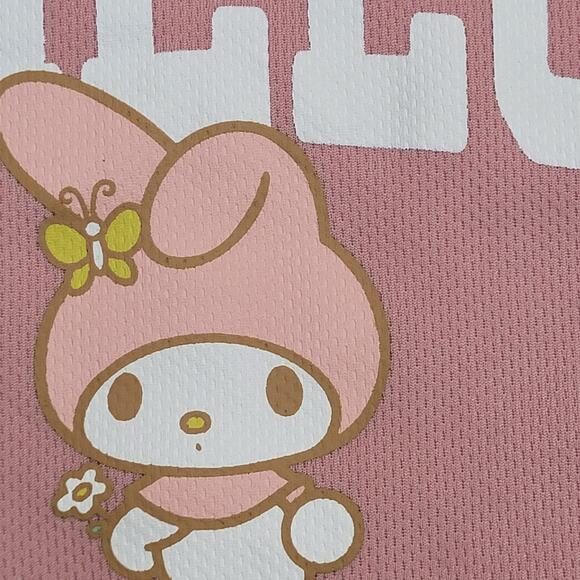 My-Melody Japanese Rabbit Shirt Womens L/XL 20x26 Pink Tv-Show - Picture 11 of 15